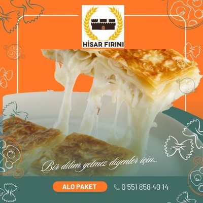 Hisar Fırını Su Böreği 1 KG&hellip;