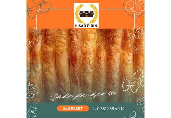 Hisar Fırını Kol Böreği 500 gram&hellip;